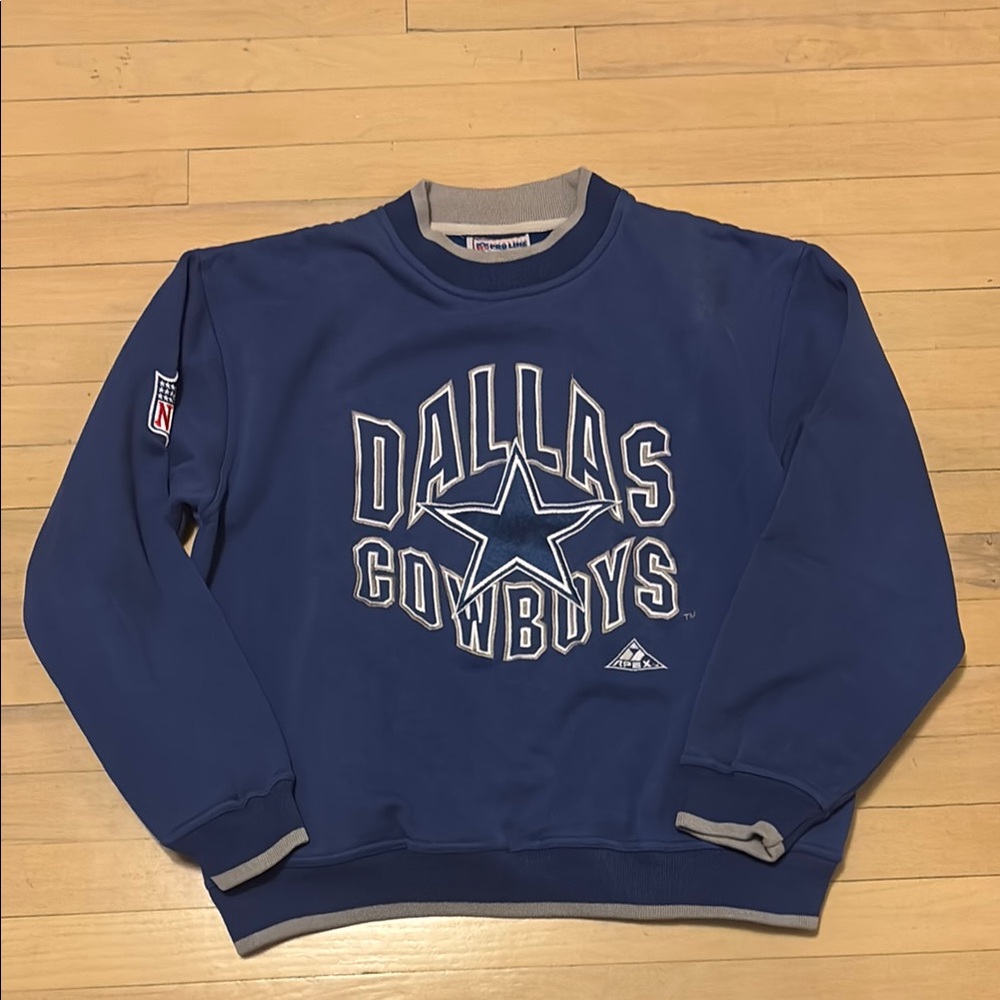 Men’s Large Vintage Dallas Cowboys Pro Line Apex One Sweatshirt
